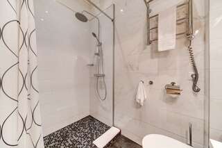 Гостевой дом Новая История Санкт-Петербург Двухместный номер с 2 отдельными кроватями и окном во внутренний двор-3